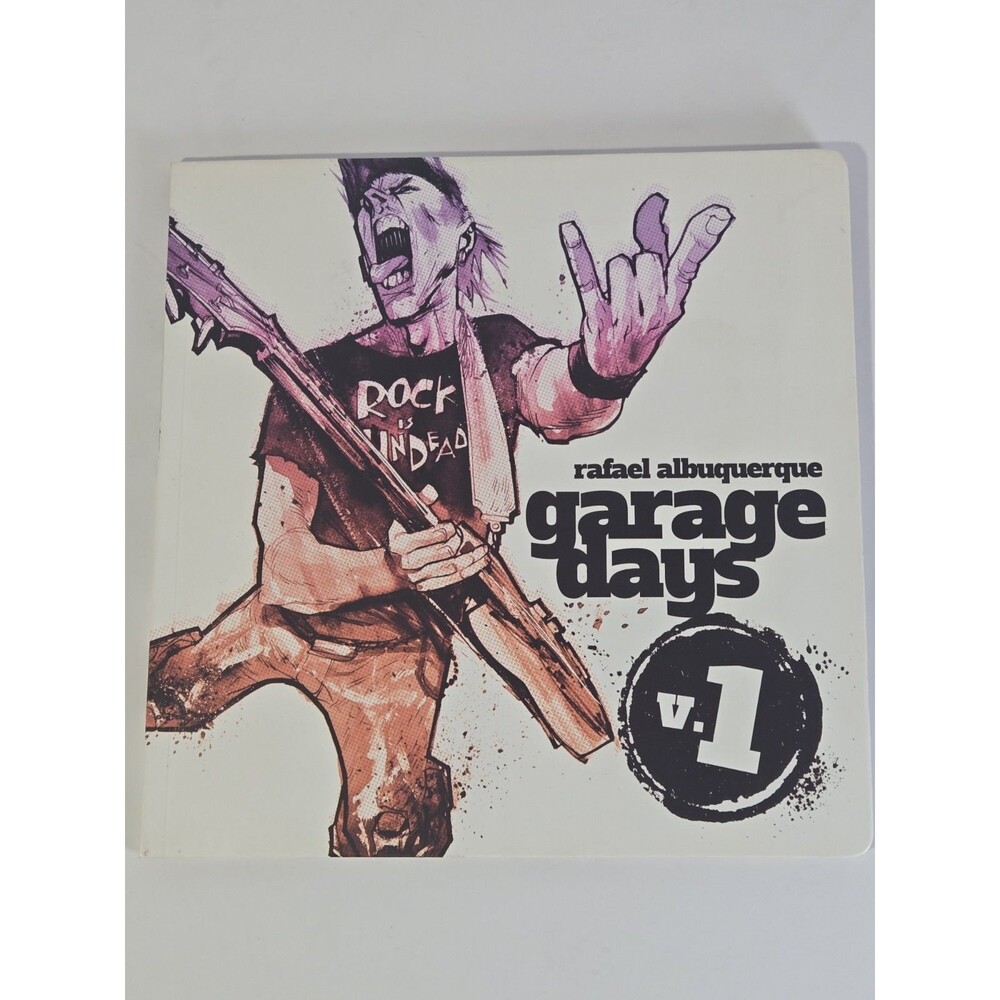 Rafael Albuquerque Garage Days Vol 1 Signed Batman Sketch Autograph 2013 Rare